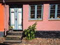 Traditional old classic decorative style Danish house home Denmark Royalty Free Stock Photo