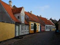 Traditional old classic decorative style Danish house home Aero Island, South Funen, Denmark