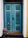 Traditional old classic decorative style Danish house home Aero Island, South Funen, Denmark Royalty Free Stock Photo