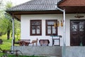 Traditional old country house, rural tourism concept