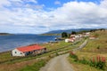 Traditional old farm, Beagle Channel, Argentina Royalty Free Stock Photo