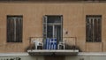 traditional balcony, Itea, Greece Royalty Free Stock Photo