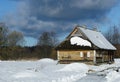 Traditional old Polish village Royalty Free Stock Photo