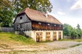 Traditional old saxon barn, Transylvania, Romania