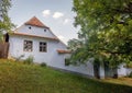 Traditional old saxon house, Transylvania, Romania Royalty Free Stock Photo