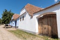 Traditional old saxon house, Transylvania, Romania Royalty Free Stock Photo