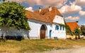 Traditional old saxon house, Transylvania, Romania Royalty Free Stock Photo