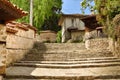 A traditional old street, Koprivshtitsa Bulgaria Royalty Free Stock Photo