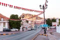 Traditional Omani architecture. Sidab Town near Muscat, Oman. Arabian Peninsula.