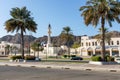 Traditional Omani architecture. Sidab Town near Muscat, Oman. Arabian Peninsula.