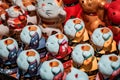 Traditional oriental miniature fortune cats