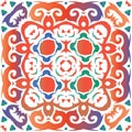 Traditional ornate mexican talavera Royalty Free Stock Photo