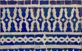 Traditional ornate Moroccan Zellige Tile Pattern in a riad