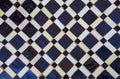 Traditional ornate Moroccan Zellige Tile Pattern in a riad