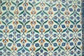 Traditional ornate turkish decorative tiles. Abstract background.