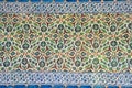 Traditional ornate turkish decorative tiles. Abstract background.