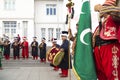 Traditional Ottoman army band Royalty Free Stock Photo