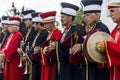 Traditional Ottoman army band Royalty Free Stock Photo