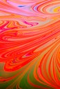 Abstract marbling art patterns as colorful background Royalty Free Stock Photo