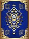 Traditional ottoman turkish tile illustration