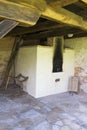 Traditional outdoor bread oven from a old house