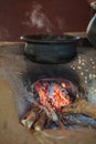 Traditional oven on a rural kitchen