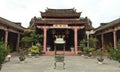 Traditional pagoda in the street of Hoi An Royalty Free Stock Photo