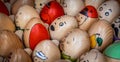 Traditional painted Easter eggs Royalty Free Stock Photo