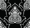 Traditional paisley wallpaper