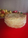 Traditional pancake dish Royalty Free Stock Photo