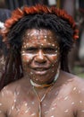 A traditional papua woman
