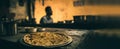 Traditional Paratha Indian Food photography in authentic restaurant