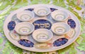 Modern Passover Seder table in Tel Aviv Royalty Free Stock Photo