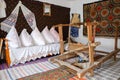 Traditional peasant house interior in the Republic of Moldova