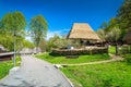 Traditional peasant houses, Astra Ethnographic village museum, Sibiu, Romania, Europe