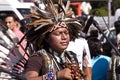 Traditional peruvian indian singer