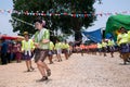 Traditional of Phi Khon Nam Festival in Thailand. Royalty Free Stock Photo