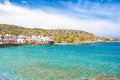 Traditional pictorial coastal fishing village of Milatos, Crete.