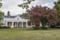 traditional picturesque house on green lawn, Stellenbosch, South Africa