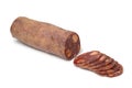 Traditional piece of Spanish chorizo sausage