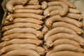 traditional pig-sticking & x28;white puddings& x29;, Czech Republic Royalty Free Stock Photo