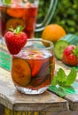 Traditional Pimms cocktail