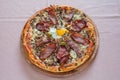 Proscuitto Pizza Italy