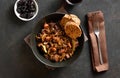 Traditional polish Bigos Royalty Free Stock Photo