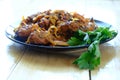 Traditional Polish bigos Royalty Free Stock Photo