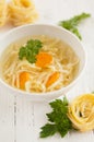 Traditional Polish Chicken Broth Royalty Free Stock Photo