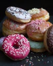 Traditional Polish donuts sweets Royalty Free Stock Photo