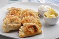 Traditional Polish dumplings Pierogi ruskie