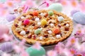 Traditional polish easter cake mazurek