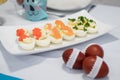 The traditional Polish easter table Royalty Free Stock Photo